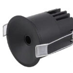 Inlight Downlight σποτ 9W 3CCT σε μαύρη απόχρωση D: 5
