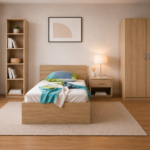 Σετ Παιδικού Δωματίου Oak Modern με Κρεβάτι
