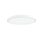 InLight Πλαφονιέρα οροφής LED 20W 3CCT (by switch on base) από λευκό μέταλλο και ακρυλικό D:30cm (42035-D-White)