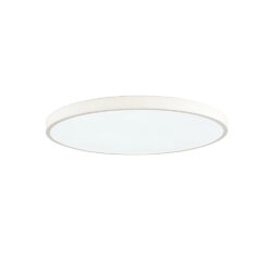 InLight Πλαφονιέρα οροφής LED 20W 3CCT (by switch on base) από λευκό μέταλλο και ακρυλικό D:30cm (42035-D-White)
