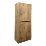 Παπουτσοθήκη-ντουλάπι Kebell pakoworld σε oak απόχρωση 71x41.5x180.4εκ - Image 2