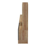 Σύνθετο σαλονιού Seruno pakoworld oak - μαύρο μαρμάρου 170x25x100εκ - Image 6