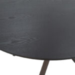 Tραπέζι Cerco pakoworld MDF μαύρο Φ120x75εκ - Image 4