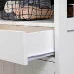 Ντουλάπι-στήλη Sejo pakoworld mdf λευκό 60x32.5x154εκ - Image 7