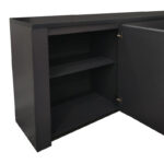 Μπουφές Kalya pakoworld σε ανθρακί απόχρωση 220x49x89.5εκ - Image 6