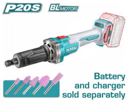 TOTAL ΕΠΑΓΓ. ΛΕΙΑΝΤΗΡΑΣ ΙΣΙΟΣ ΜΠΑΤ. Li-ion 20V ΧΩΡΙΣ ΜΠΑΤ & ΦΟΡΤΙΣΤΗ BL Motor (TDGLI2001)