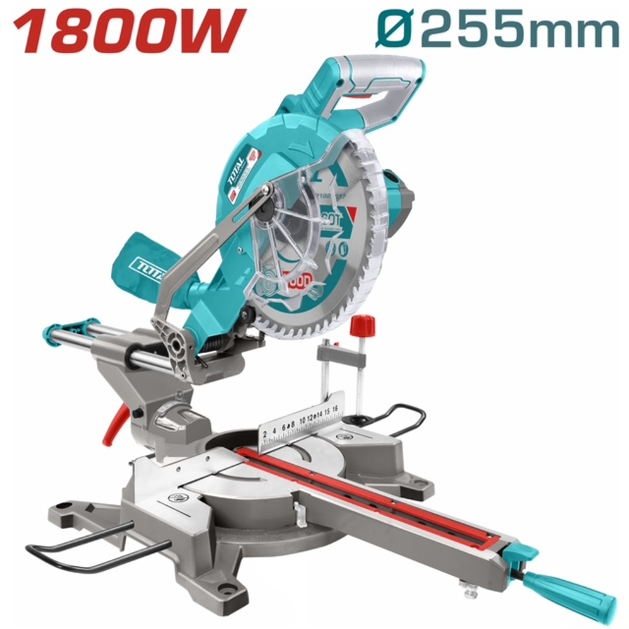TS421825517 TOTAL ΕΠΑΓΓ. ΦΑΛΤΣΟΠΡΙΟΝΟ ΞΥΛΟΥ RADIAL 1.800W / Φ-255mm (TS421825517)