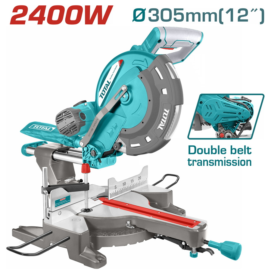 TS42183057 TOTAL ΕΠΑΓΓ. ΦΑΛΤΣΟΠΡΙΟΝΟ ΞΥΛΟΥ RADIAL 2.400W / Φ-305mm (TS42183057)